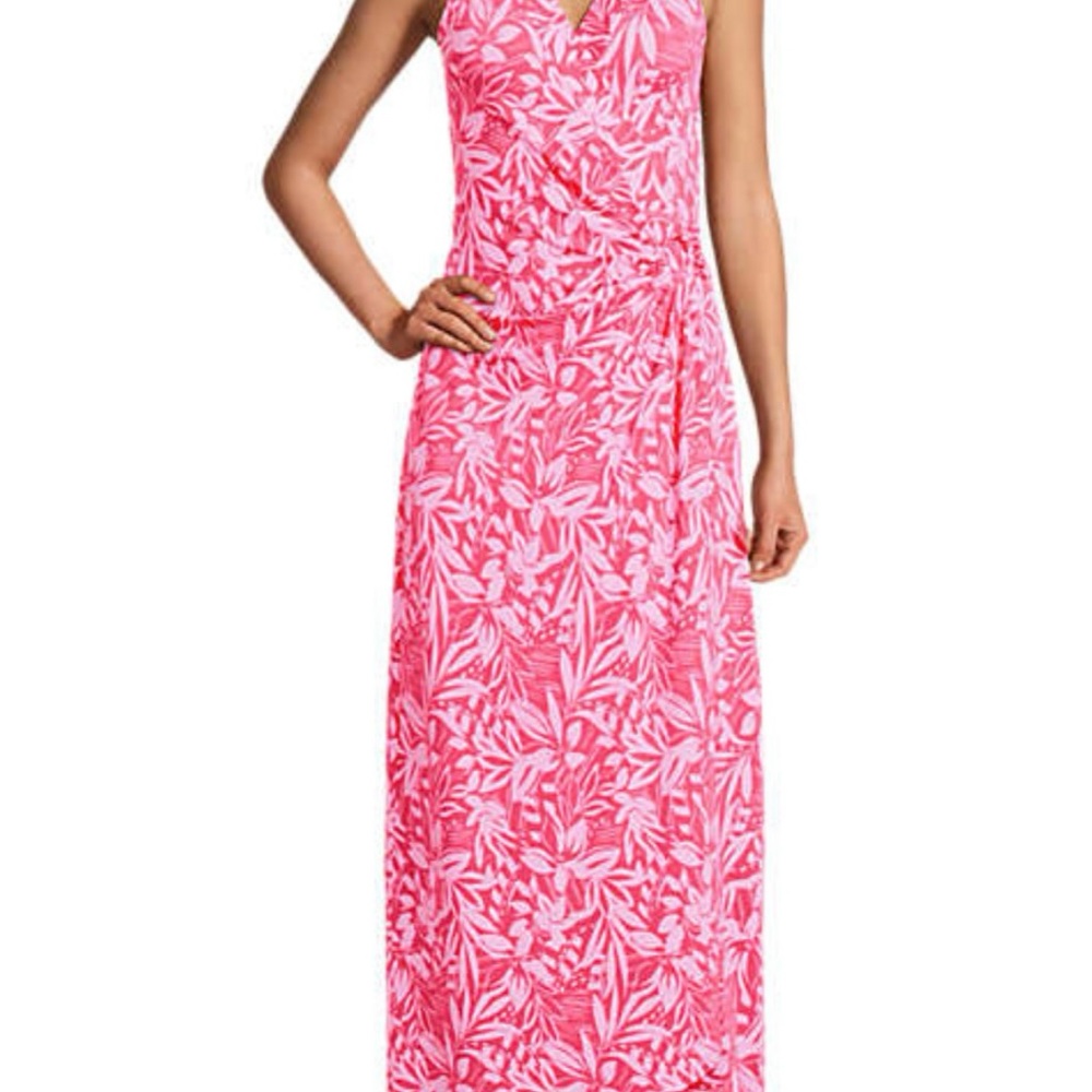 Floral Pink Dress by Land’s End